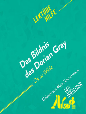 cover image of Das Bildnis des Dorian Gray von Oscar Wilde Lektürehilfe